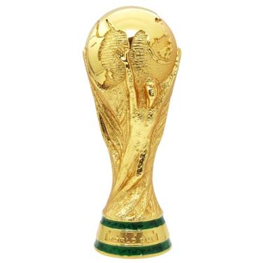 Imagem de Troféu 3D oficial da Copa do Mundo da FIFA 2026 150 mm - Item de colecionador atemporal - Liga de zinco ponderada premium - Feito para durar; perfeito para exibição de mesa, decoração de escritório ou