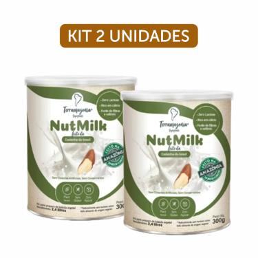 Imagem de Kit 2X: Bebida Vegetal de Castanha do Pará em Pó NutMilk Terramazônia 300g