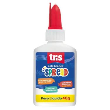 Imagem de Cola Branca Spread 40g TRIS Vermelho, Vermelho