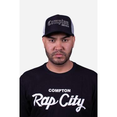 Imagem de Boné Aba Curva Collab Starter X Compton 310 Cinza-Unissex