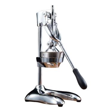 Imagem de Espremedor de frutas cítricas de ferro fundido extragrande | Prensa manual manual resistente com alça ergonômica para uso comercial