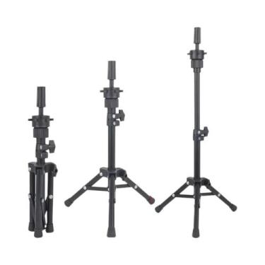 Imagem de Suporte Tripé Para Peruca De 25, 57 E 150cm, Suporte Para Cabeça De Ma