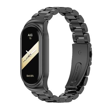 Imagem de MIJOBS Pulseira de substituição respirável para Xiaomi Mi Band 10/9 para Mi Fit Band 9 SmartWatch para mulheres e homens