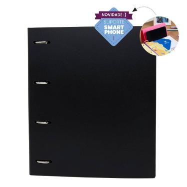 Imagem de Caderno Argolado Plático Tamanho Universitário Poli - POLIBRAS