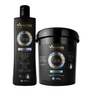 Imagem de Kit Arvensis Cachos Profissional Mascara 450 + Ativador 500ml