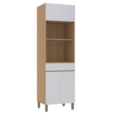 Imagem de Paneleiro 70cm 4 Portas E 1 Gaveta Com Espaço Torre Quente