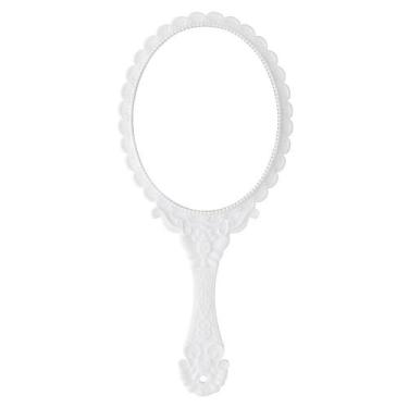 Imagem de Kit 3 Espelhos Mão Princesa Vintage Maquiagem Retro Atacado - Moment