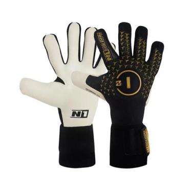 Imagem de Luva de Goleiro Profissional N1 Scorpius 2.0, Preto, Dourado, 11