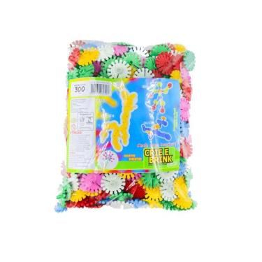 Imagem de Brinquedo Blocos de Montar - DISCO SACO 300 PECAS - Crie E Brink