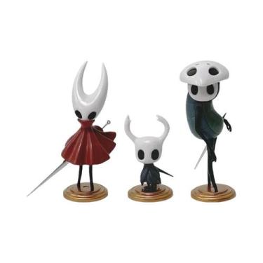 Imagem de Figuras De PVC Hollow Knight Três Espadachins, Modelos De Batalha Para