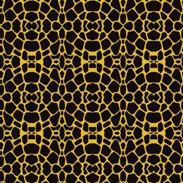 Imagem de Papel De Parede Adesivo Textura Amarelo E Preto Decorativo