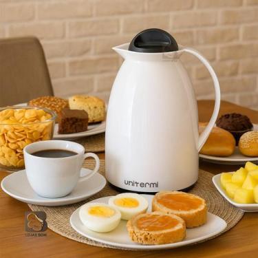 Imagem de Garrafa Térmica 650ml Florença Com Bico Antigotas Café Leite Chá Suco 