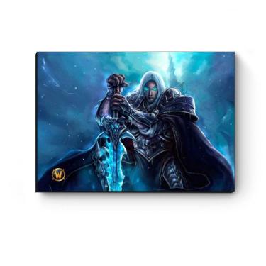 Imagem de Quadro decorativo MDF World Of Warcraft Arthas III - Artgeek