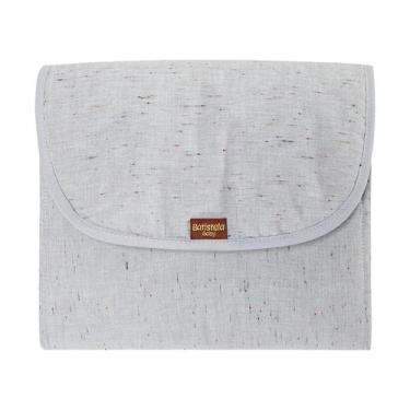 Imagem de Trocador Portátil Linho Forro Impermeável Com Bolsos Batistela Baby, C
