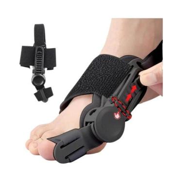 Imagem de Corretor Ortopédico Ajustável Para Joanetes, Separadores Antiderrapant