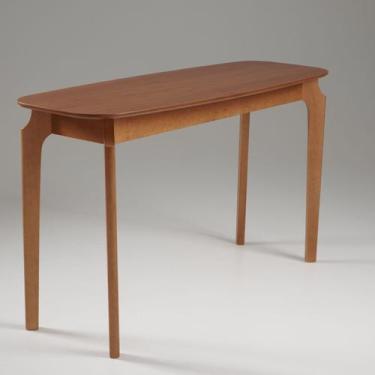 Imagem de Aparador para Sala de Estar Laminado Denver com Vidro 136cm Pés em Mad