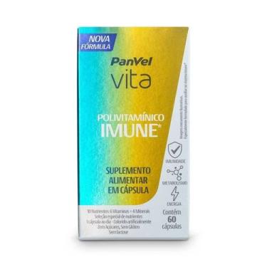 Imagem de Polivitaminico Imune Panvel Vita 60 Cápsulas