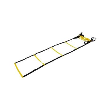 Imagem de Escada Agilidade Amarela Kl Master Fitness 5 Unidades E Dvd