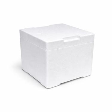 Imagem de Kit 3 Caixas Isopor 8 Lt Medicam. E Pereciveis Parede Dupla - Mundi EP