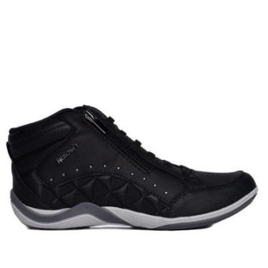 Imagem de Tênis Feminino Kolosh Almeria Cano Alto Preto-Feminino