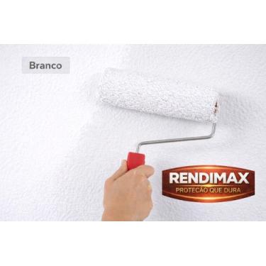 Imagem de Tinta Emborrachada Rendimax Premium 18L Parede Interna e Externa Alta 