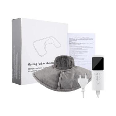 Imagem de Almofada Aquecida para Ombro e Pescoço - Lavável e com Aquecimento Elé
