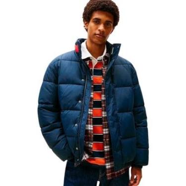 Imagem de Jaqueta Tommy Jeans Acolchoado Azul Masculina-Masculino