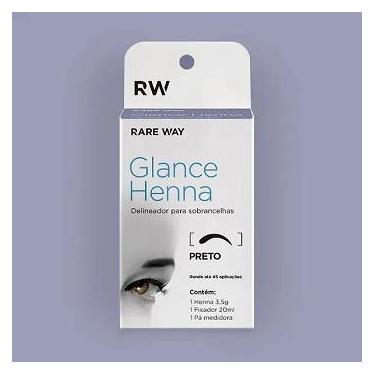 Imagem de Glance henna sobrancelha preto 3,5g