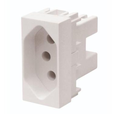Imagem de Módulo Tomada 2p+t 20a 250 Volts Habitat - 2062 - Fame Tomada Padrao 2