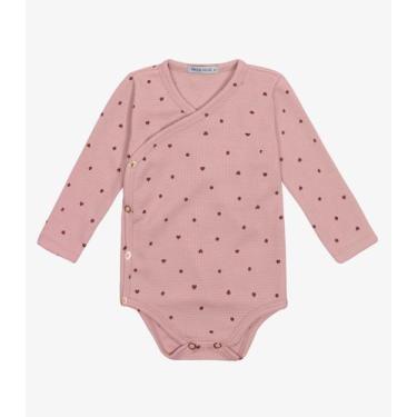 Imagem de Body Feminino Em Malhão Estampado Trick Nick Rosa, P, Rosa