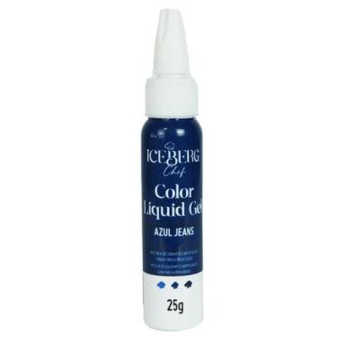 Imagem de Corante Liquid Gel Azul Jeans 25g Iceberg