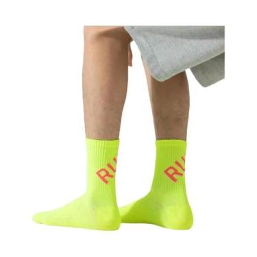 Imagem de Meias De Corrida Unissex De Cano Curto (2 Pares) Com Sola Acolchoada P