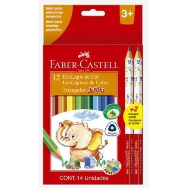 Imagem de Lapis cor 012 faber jumbo longo 2 gr - GRUPO FABER CASTELL(3)