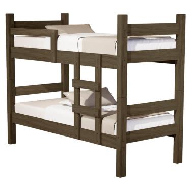 Imagem de Beliche Solteiro MDF 199X95 cm Leticia Decmade