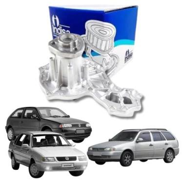 Imagem de Bomba Dagua Vw Gol 1.6/1.8/2.0 Ap G2/g3/g4 97/Adiante Insisa - INDISA