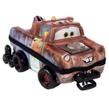 Imagem de Mochila de Rodinhas 3D Carros Maxtoy Marrom-Masculino