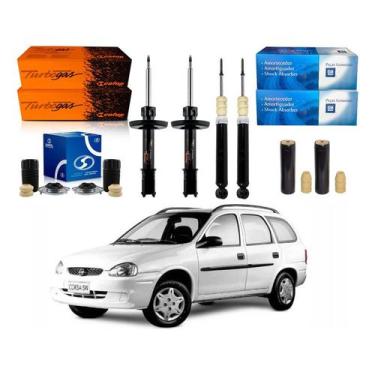 Imagem de Kit Amortecedor Dianteiro Traseiro Corsa Wagon 1.0 1997 A 2002 - Cofap
