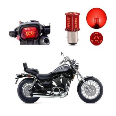 Imagem de Lâmpada Led Freio 2 Polos Sequencial Strobo Moto Intruder VS 1400 GLP 