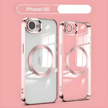 Imagem de Capa Protetora De Lente De Câmera Magsafe Para iPhone 16e, 16, 15 pro 