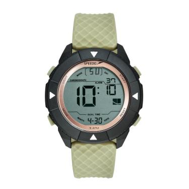 Imagem de Relógio Speedo   00g0evnv Esportivo Digital Cáqui-Masculino
