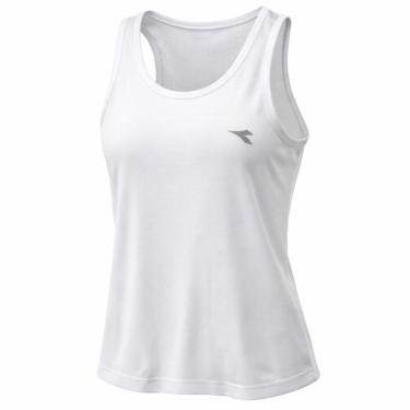 Imagem de Camiseta Diadora Regata Esportiva Icon Branca - Feminino-Feminino