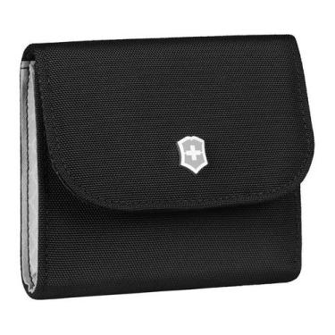 Imagem de Carteira feminina Envelope Wallet RFID Victorinox Preta 611973, Preto