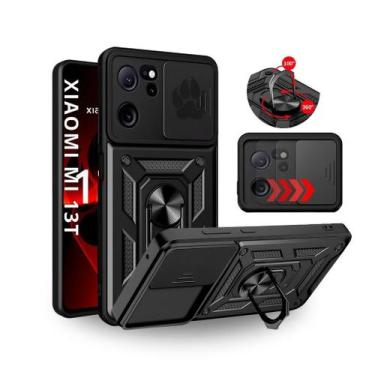 Imagem de Capa Capinha Armor Militar Xiaomi 13T 5g Anti Impacto Proteção Câmera 