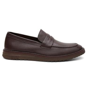 Imagem de Mocassim Loafer Casual Centuria Gravata Couro Cafe-Masculino