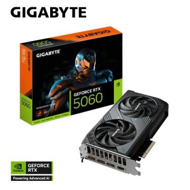 Imagem de Placa de Video Gigabyte GeForce RTX 5060 Windforce OC 8GB GDDR7 128bit