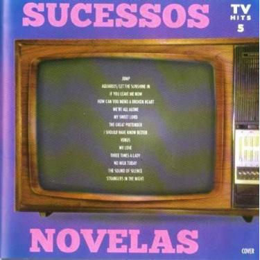 Imagem de CD Sucessos Novelas - TV Hits 5 - TOP DISC