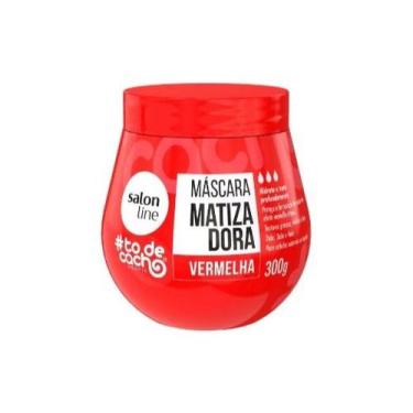 Imagem de Máscara Matizadora Vermelha todecachos Salon Line