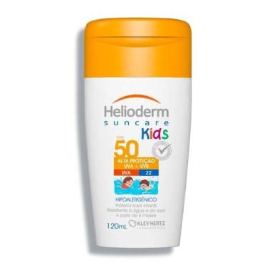 Imagem de Protetor Solar Infantil Helioderm Kids Hipoalergênico FPS50 120ml