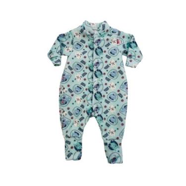 Imagem de Macacão em Soft Quentinho Monstrinhos Verde Masculino - SANNY BABY, Pa