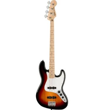 Imagem de Contrabaixo Affinity Series Jazz Bass MN WPG 3TS - Squier By Fender